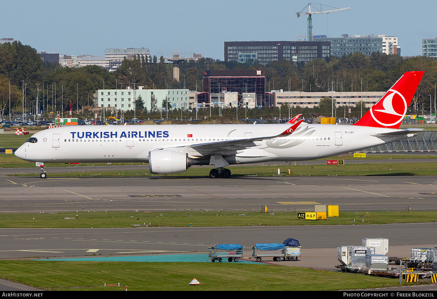 Aircraft Photo of TC-LGT | Airbus A350-941 | Turkish Airlines | AirHistory.net #849814