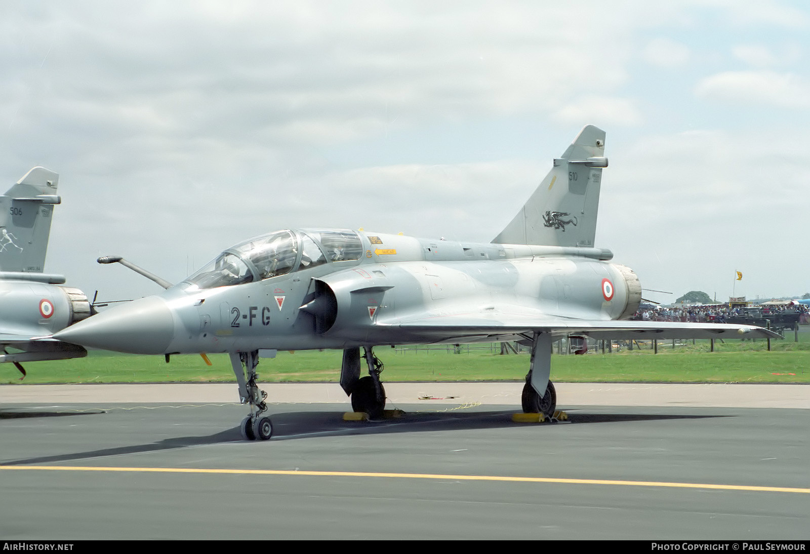 Aircraft Photo of 510 | Dassault Mirage 2000B | France - Air Force | AirHistory.net #849816