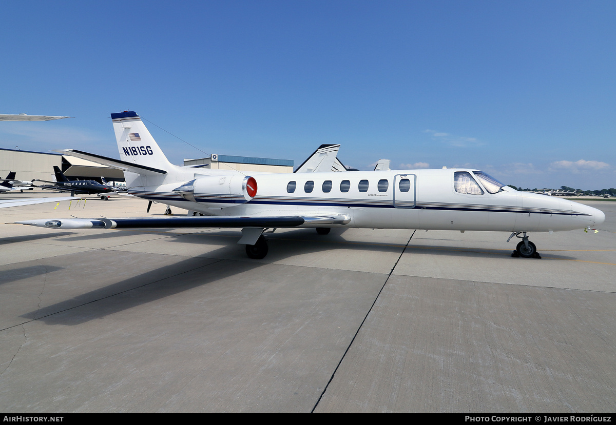 Aircraft Photo of N181SG | Cessna 560 Citation V | AirHistory.net #849818