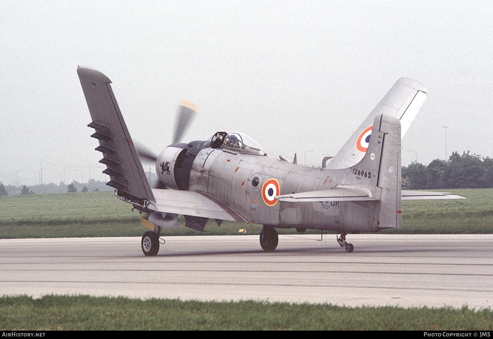 Aircraft Photo of OO-FOR / 126965 | Douglas A-1D Skyraider (AD-4NA) | France - Air Force | AirHistory.net #849824
