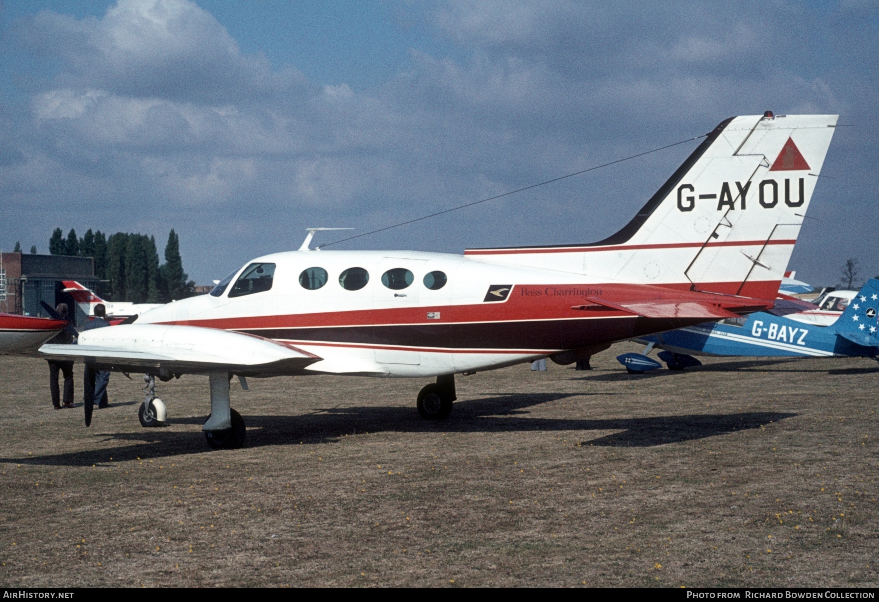Aircraft Photo of G-AYOU | Cessna 401B | Bass Charrington | AirHistory.net #849831
