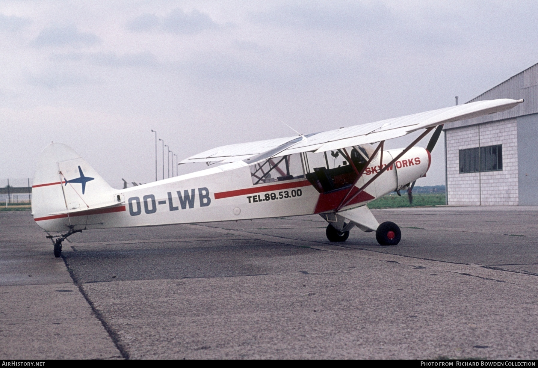 Aircraft Photo of OO-LWB | Piper L-21B Super Cub | Skyworks | AirHistory.net #849849