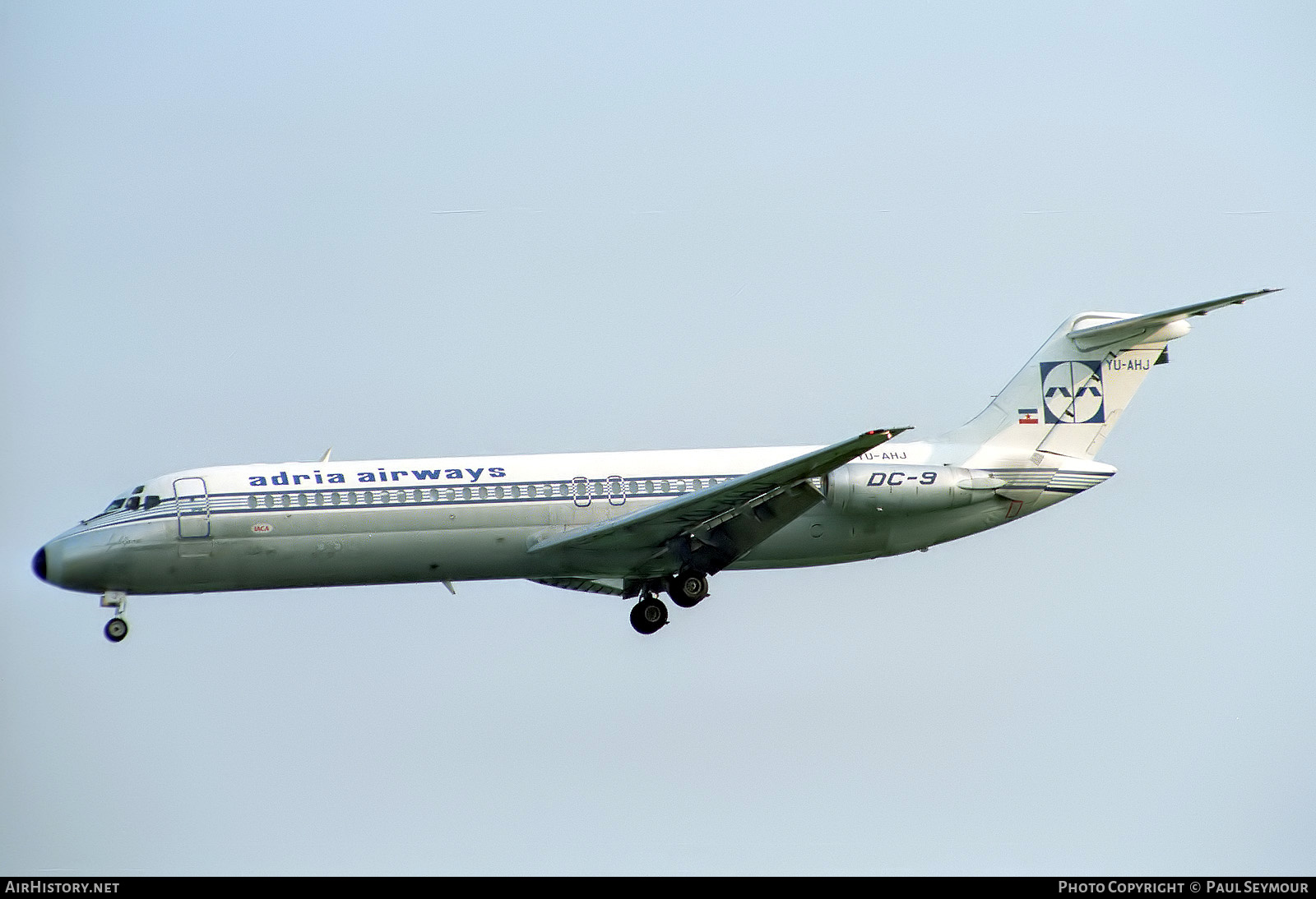 Aircraft Photo of YU-AHJ | McDonnell Douglas DC-9-32 | Adria Airways | AirHistory.net #849853