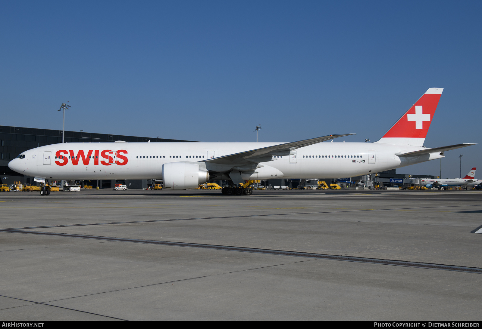Aircraft Photo of HB-JNG | Boeing 777-300/ER | Swiss International Air Lines | AirHistory.net #849874