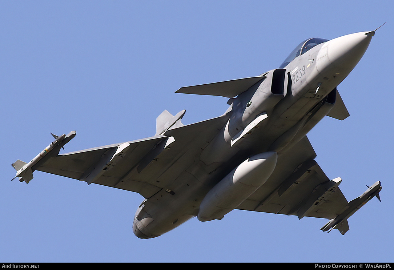 Aircraft Photo of 9239 | Saab JAS 39C Gripen | Czechia - Air Force | AirHistory.net #849879