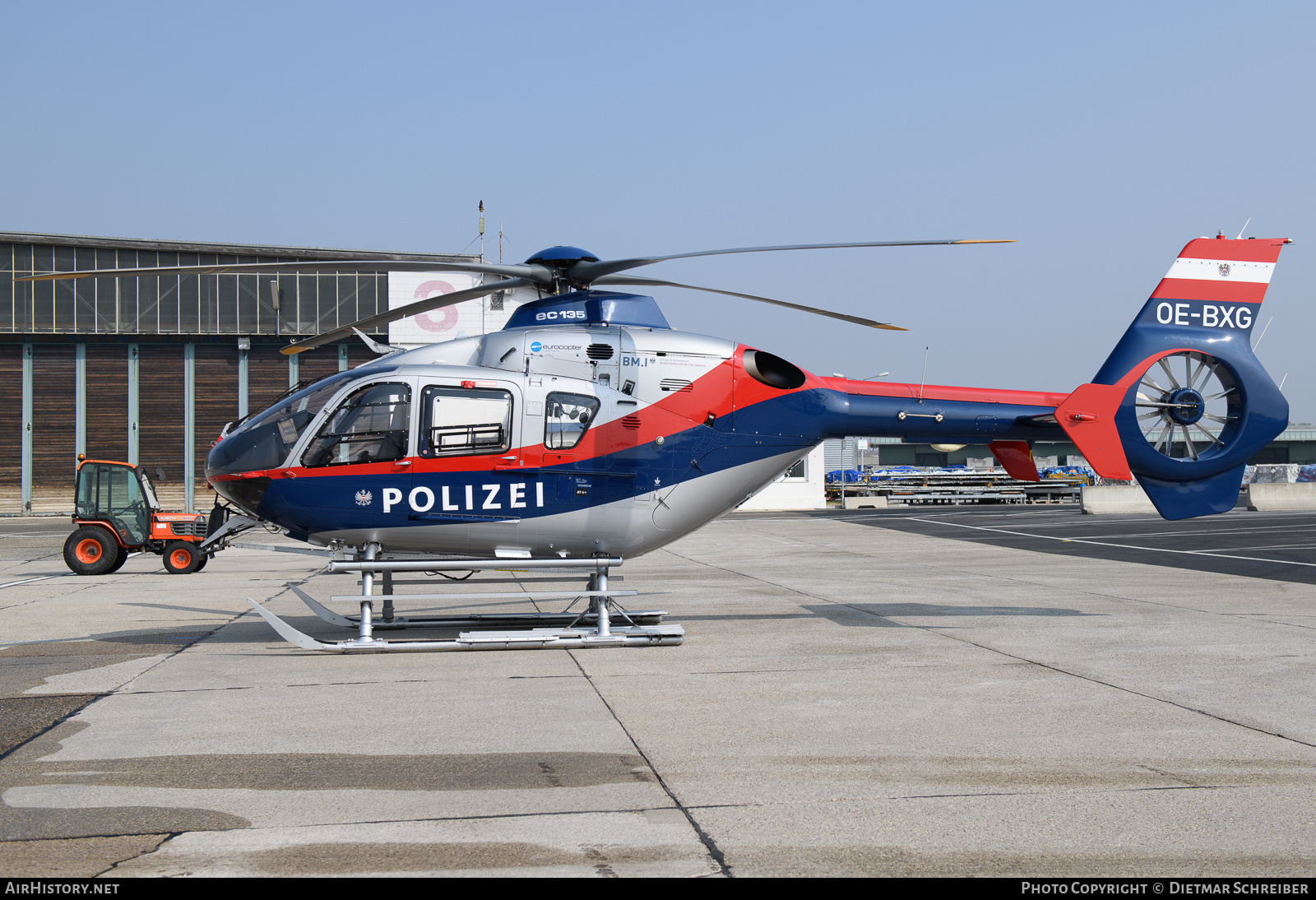 Aircraft Photo of OE-BXG | Eurocopter EC-135P-2 | Polizei | AirHistory.net #849885