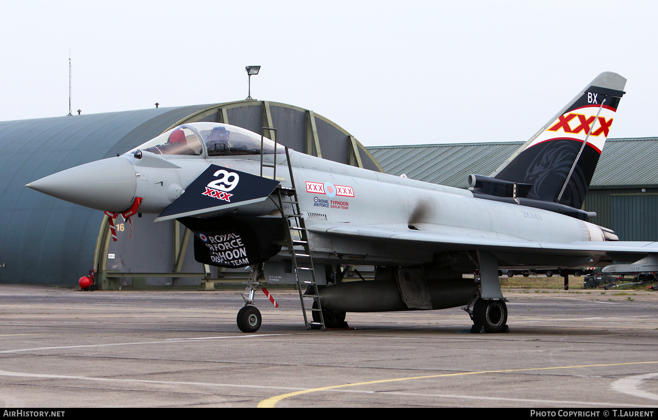Aircraft Photo of ZK343 | Eurofighter EF-2000 Typhoon FGR4 | UK - Air Force | AirHistory.net #849900