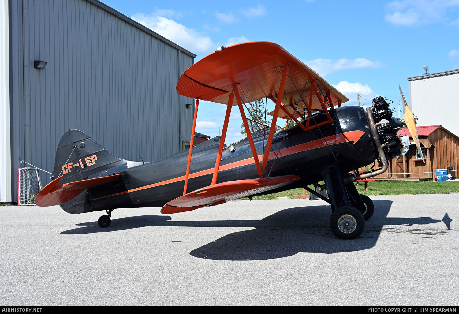 Aircraft Photo of CF-LEP | Waco UPF-7 | AirHistory.net #849910