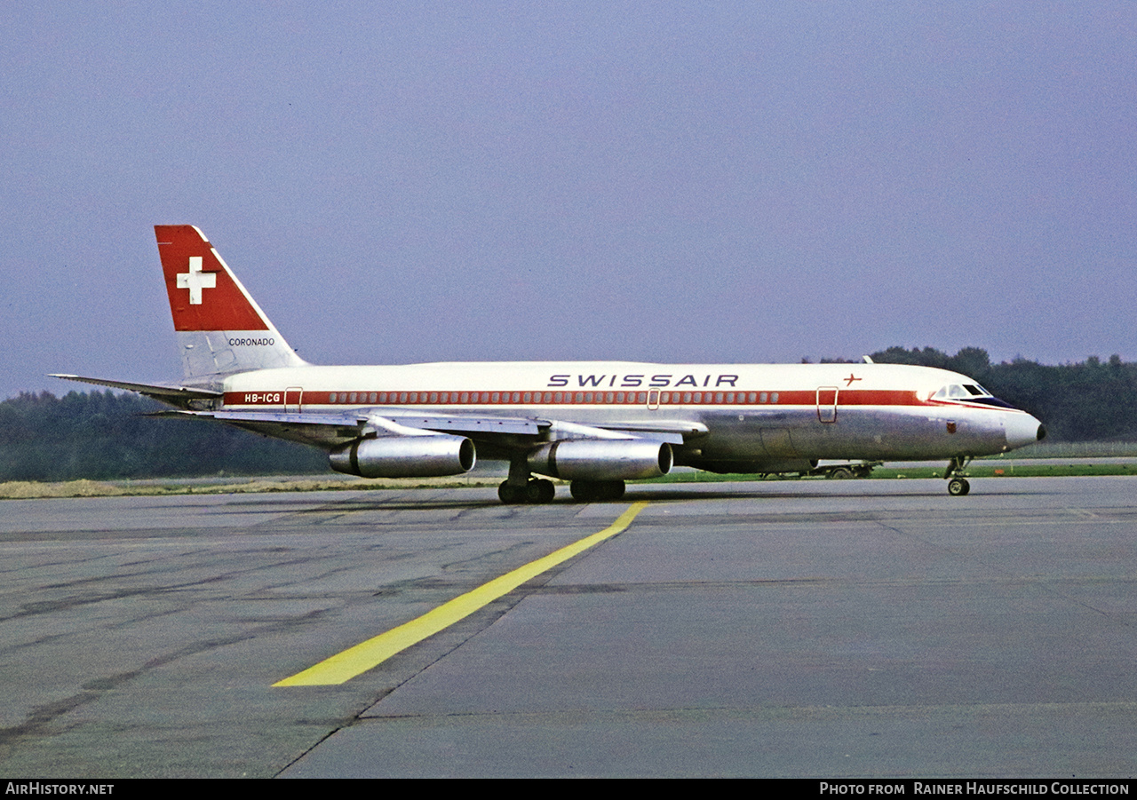 Aircraft Photo of HB-ICG | Convair 990A Coronado (30A-6) | Swissair | AirHistory.net #849913