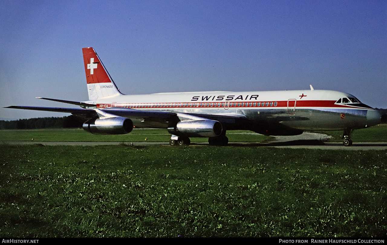 Aircraft Photo of HB-ICA | Convair 990A Coronado (30A-6) | Swissair | AirHistory.net #849915