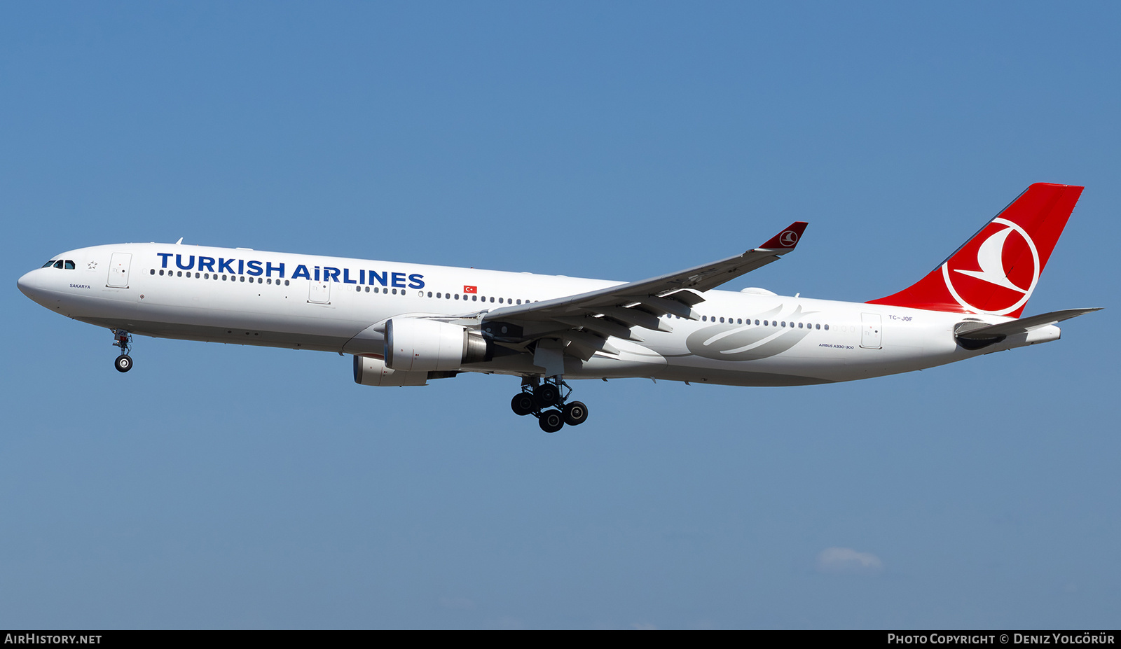Aircraft Photo of TC-JOF | Airbus A330-303 | Turkish Airlines | AirHistory.net #849923