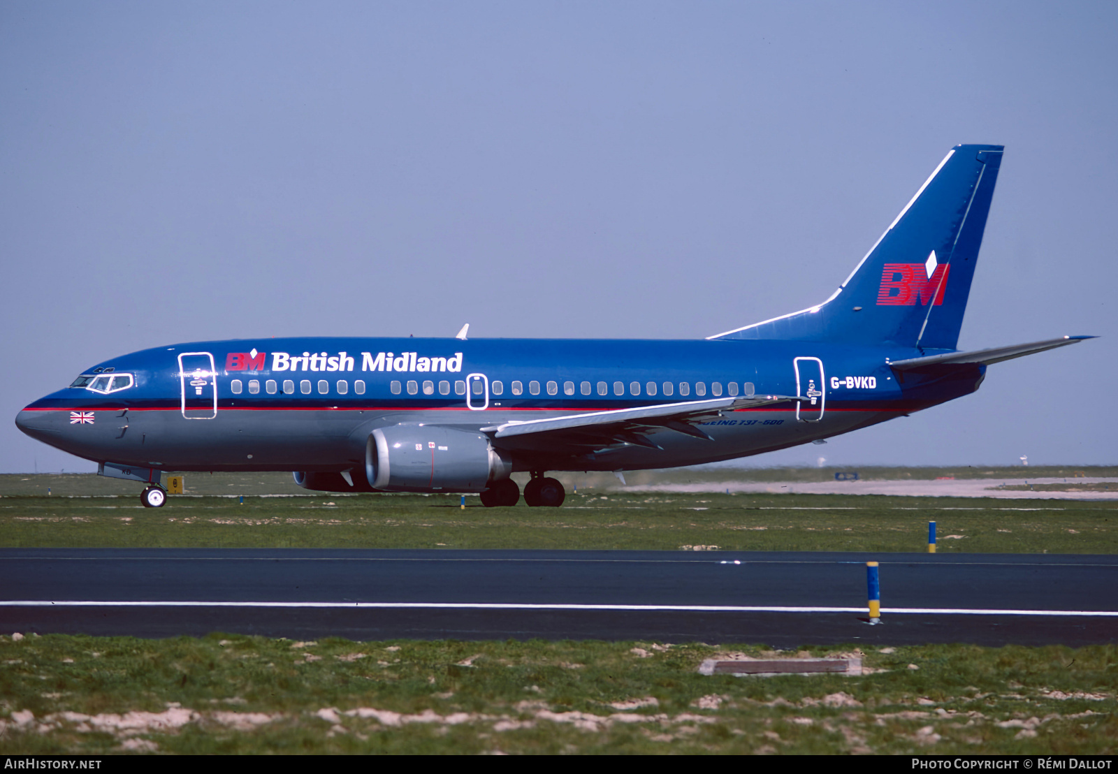 Aircraft Photo of G-BVKD | Boeing 737-59D | Bmibaby | AirHistory.net #849940