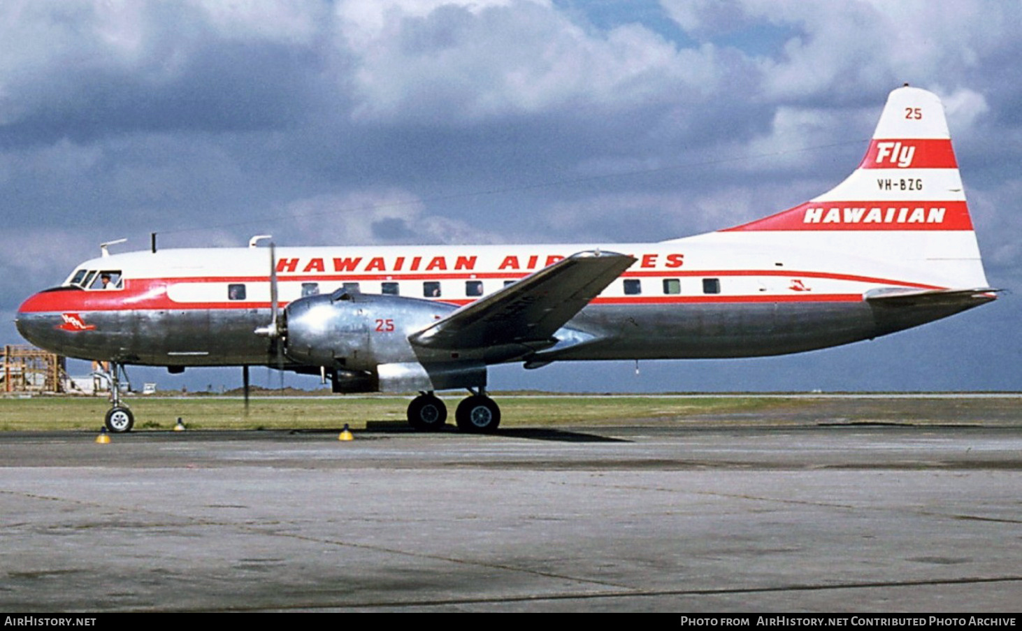 Aircraft Photo of VH-BZG | Convair 340-36 | Hawaiian Airlines | AirHistory.net #849949