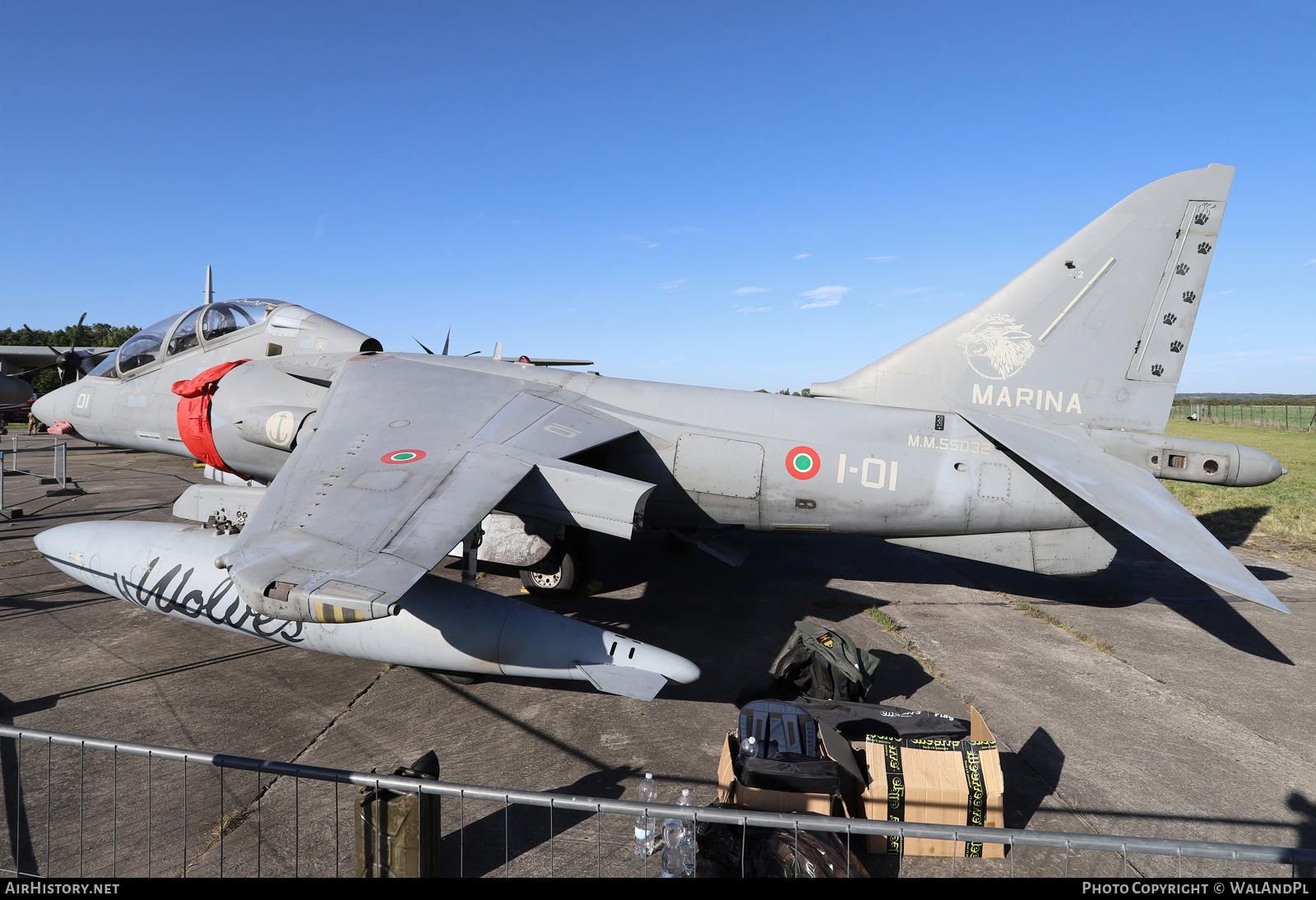 Aircraft Photo of MM55032 | McDonnell Douglas TAV-8B Harrier II | Italy - Navy | AirHistory.net #849960