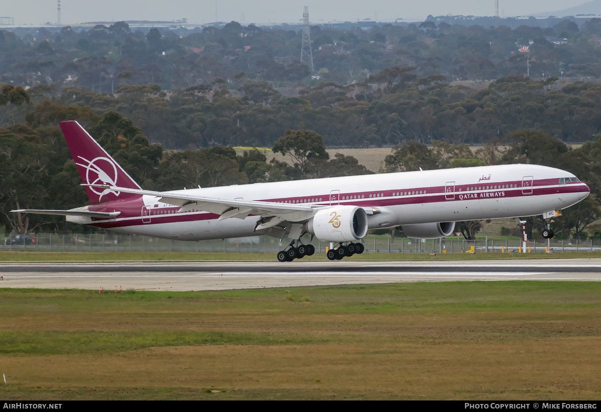 Aircraft Photo of A7-BAC | Boeing 777-3DZ/ER | Qatar Airways | AirHistory.net #850009