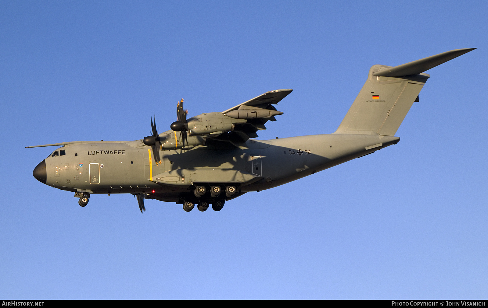 Aircraft Photo of 5434 | Airbus A400M Atlas | Germany - Air Force | AirHistory.net #850015