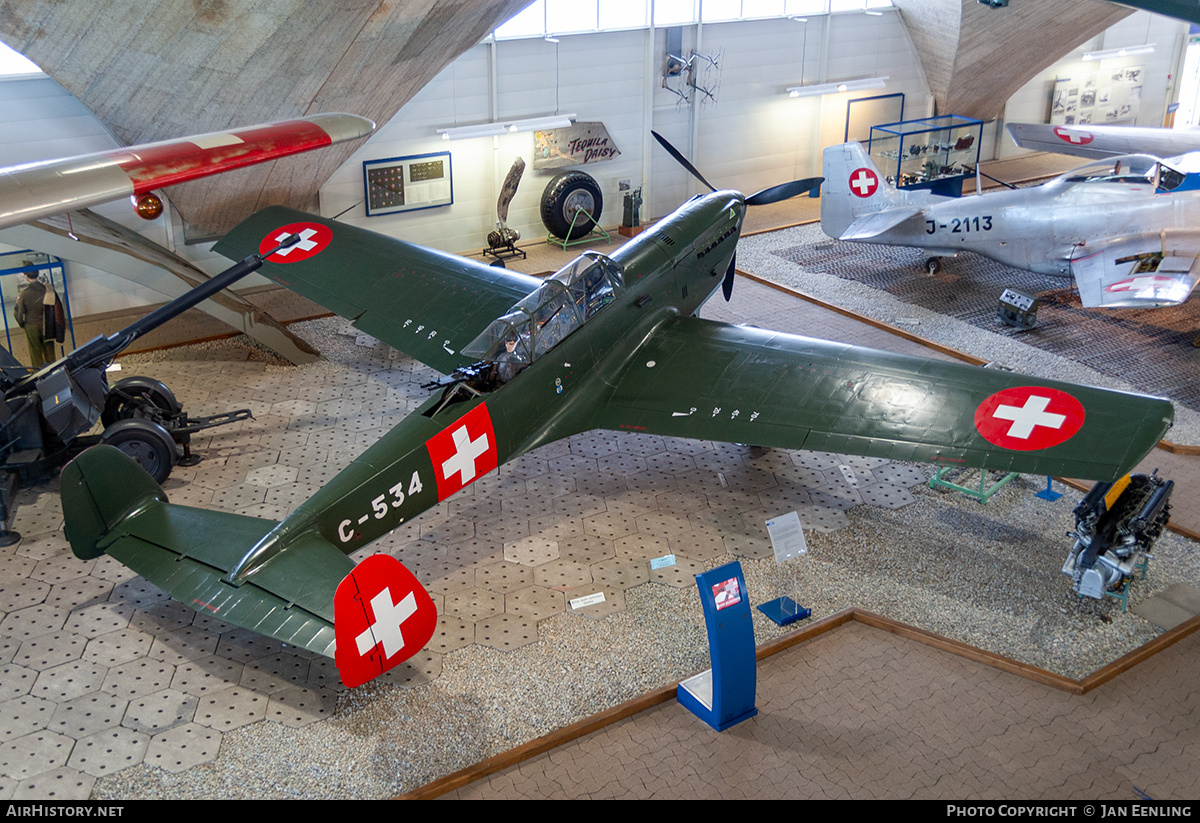 Aircraft Photo of C-534 | EKW C-3603 | Switzerland - Air Force | AirHistory.net #850019