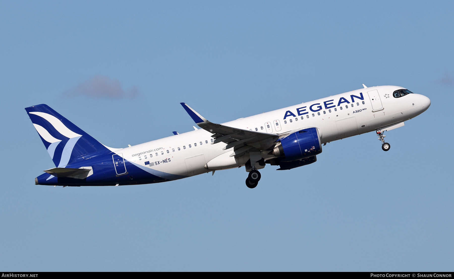 Aircraft Photo of SX-NES | Airbus A320-271N | Aegean Airlines | AirHistory.net #850032