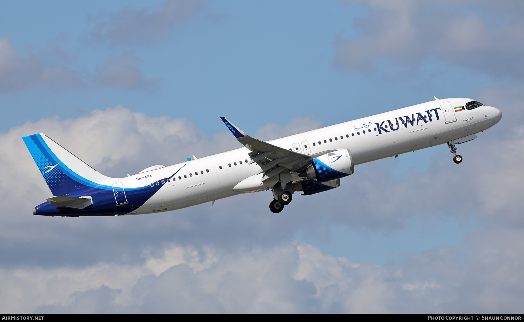 Aircraft Photo of 9K-AQA | Airbus A321-251NX | Kuwait Airways | AirHistory.net #850039