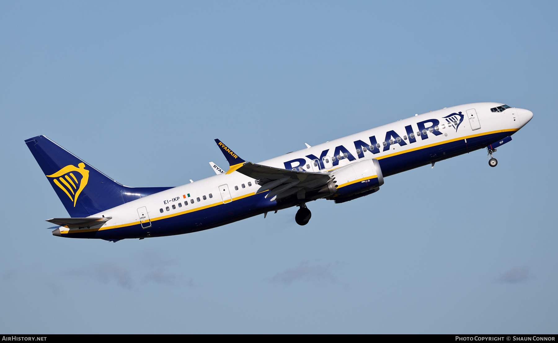 Aircraft Photo of EI-IKP | Boeing 737-8200 Max 200 | Ryanair | AirHistory.net #850042