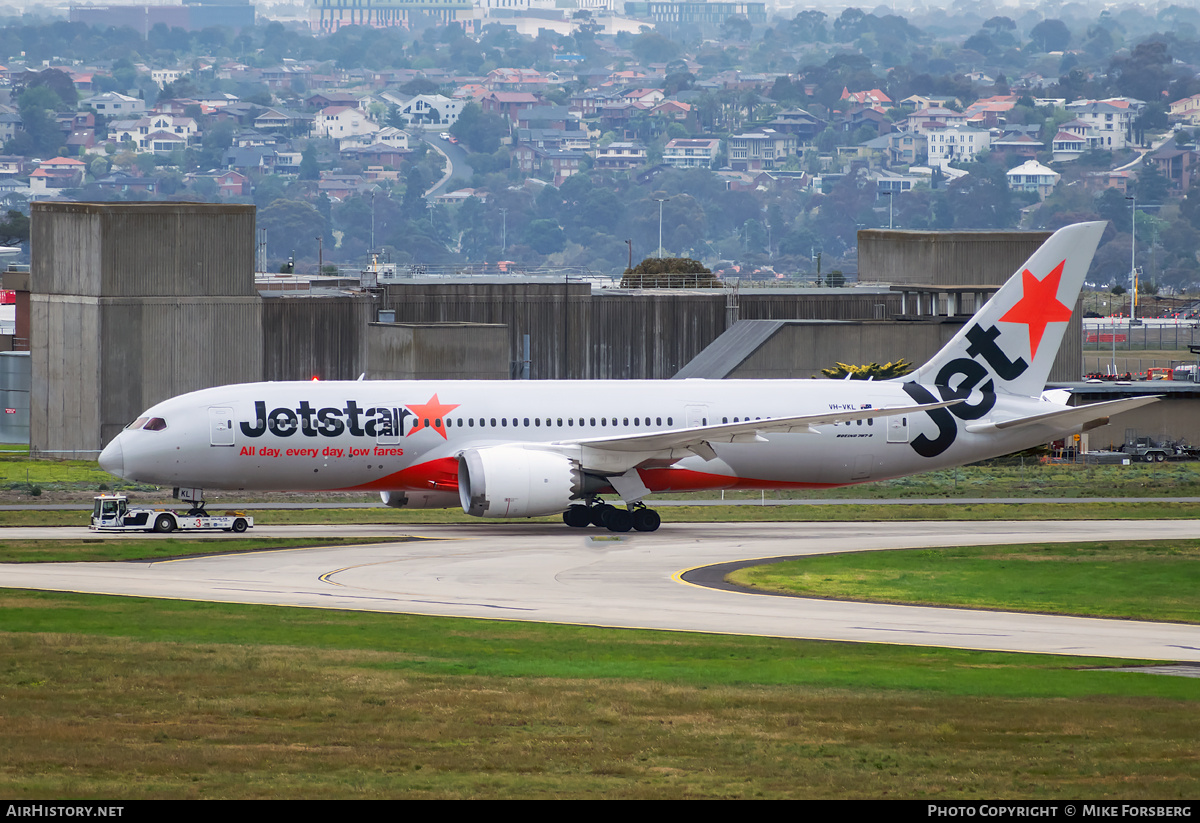 Aircraft Photo of VH-VKL | Boeing 787-8 Dreamliner | Jetstar Airways | AirHistory.net #850053