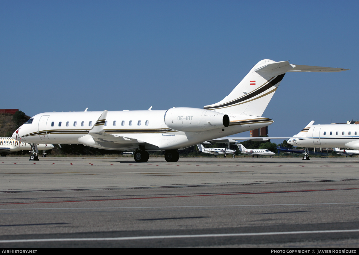 Aircraft Photo of OE-IRT | Bombardier Global 6000 (BD-700-1A10) | AirHistory.net #850071