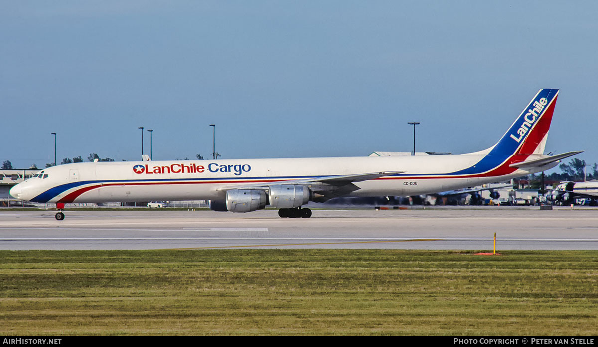 Aircraft Photo of CC-CDU | McDonnell Douglas DC-8-71(F) | LAN Chile Cargo - Línea Aérea Nacional | AirHistory.net #850080