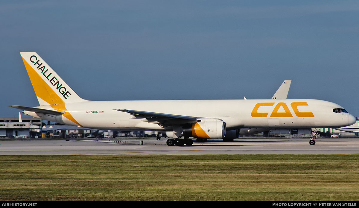 Aircraft Photo of N573CA | Boeing 757-23APF | Challenge Air Cargo - CAC | AirHistory.net #850108