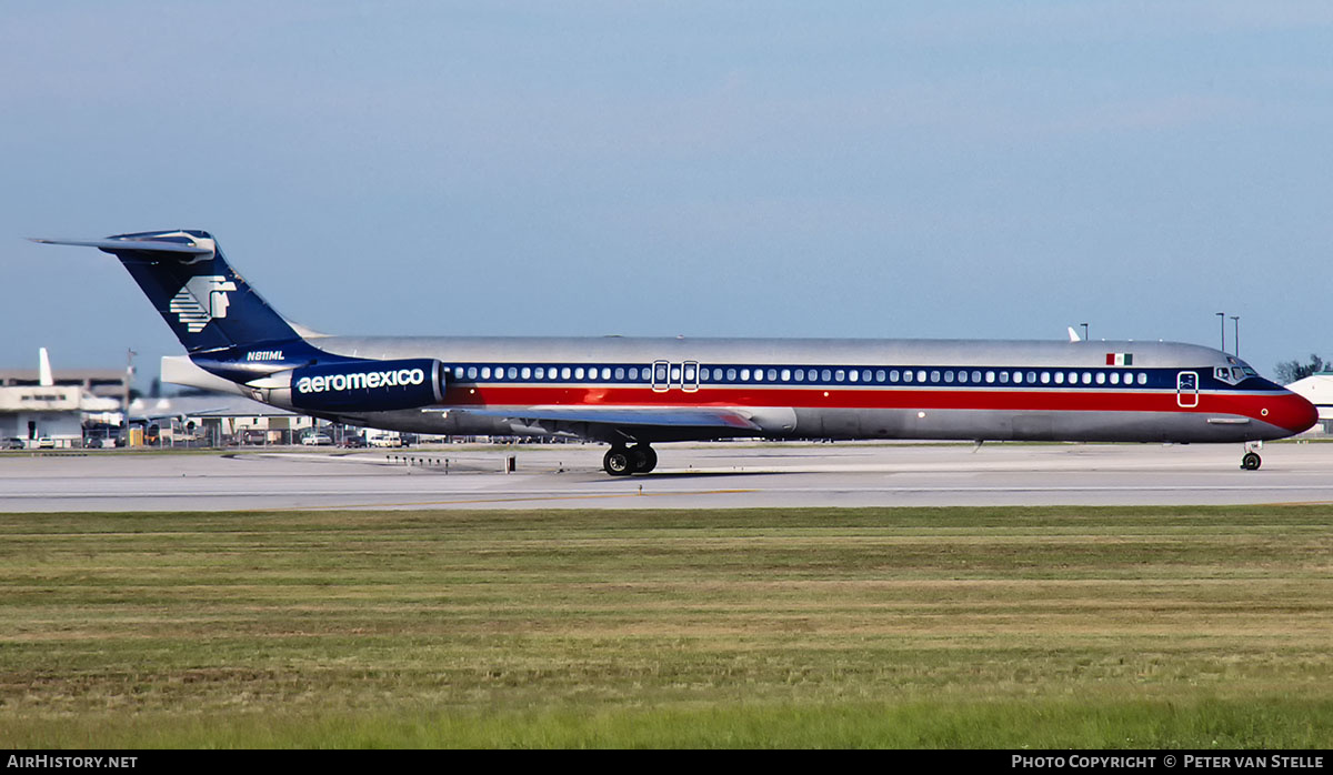 Aircraft Photo of N811ML | McDonnell Douglas MD-82 (DC-9-82) | AeroMéxico | AirHistory.net #850109