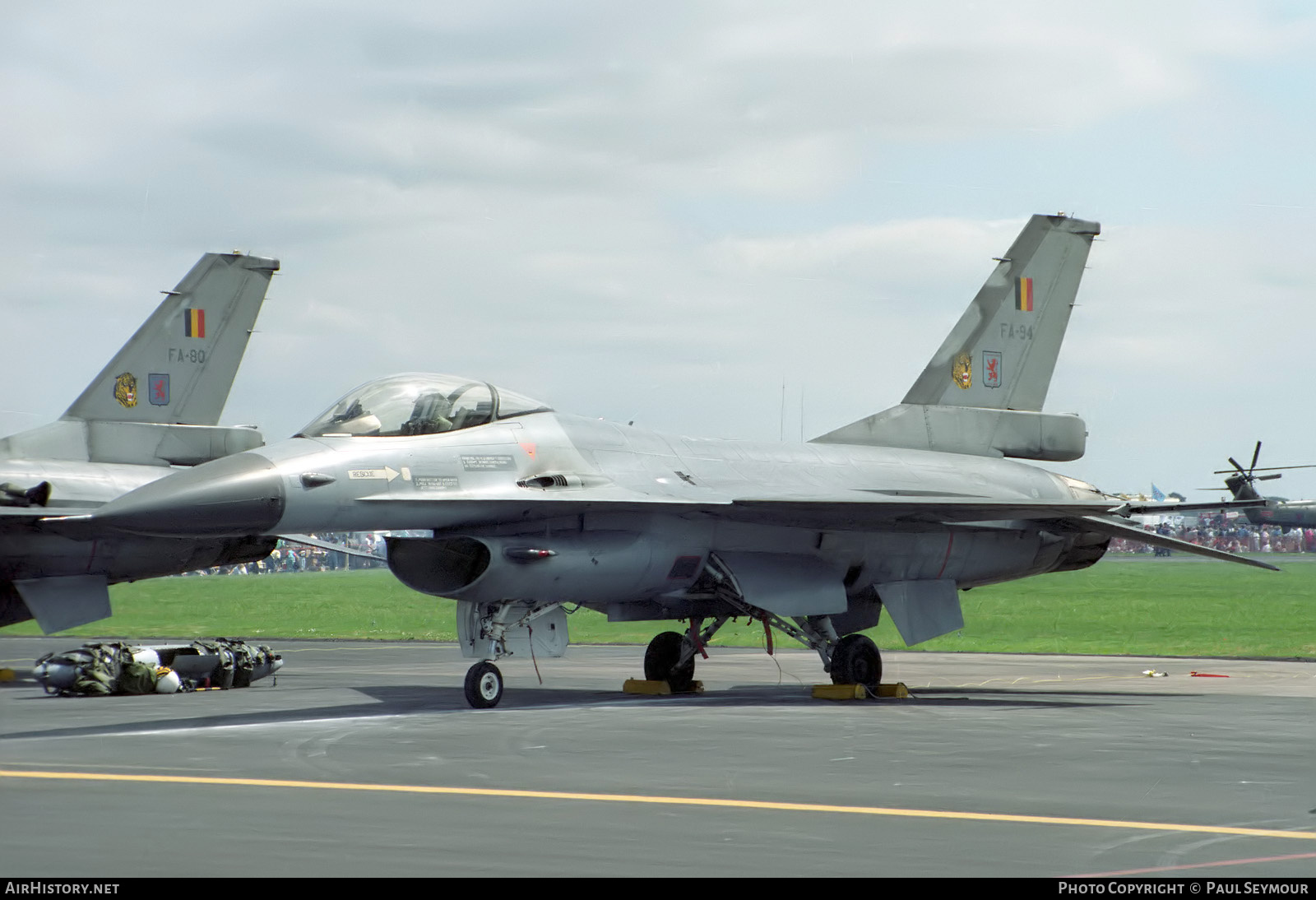 Aircraft Photo of FA-94 | General Dynamics F-16A Fighting Falcon | Belgium - Air Force | AirHistory.net #850115