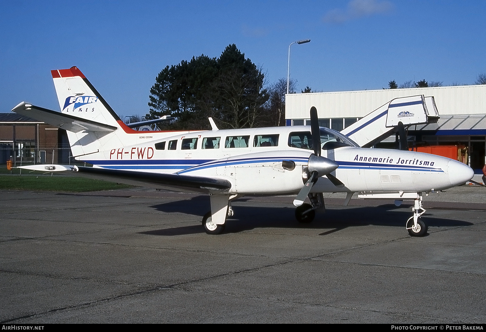 Aircraft Photo of PH-FWD | Reims F406 Caravan II | Fairlines | AirHistory.net #850116