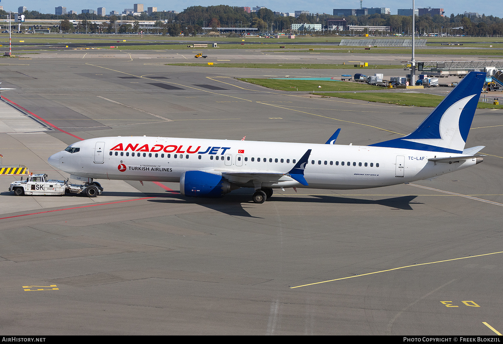 Aircraft Photo of TC-LAF | Boeing 737-8 Max 8 | AnadoluJet | AirHistory.net #850118