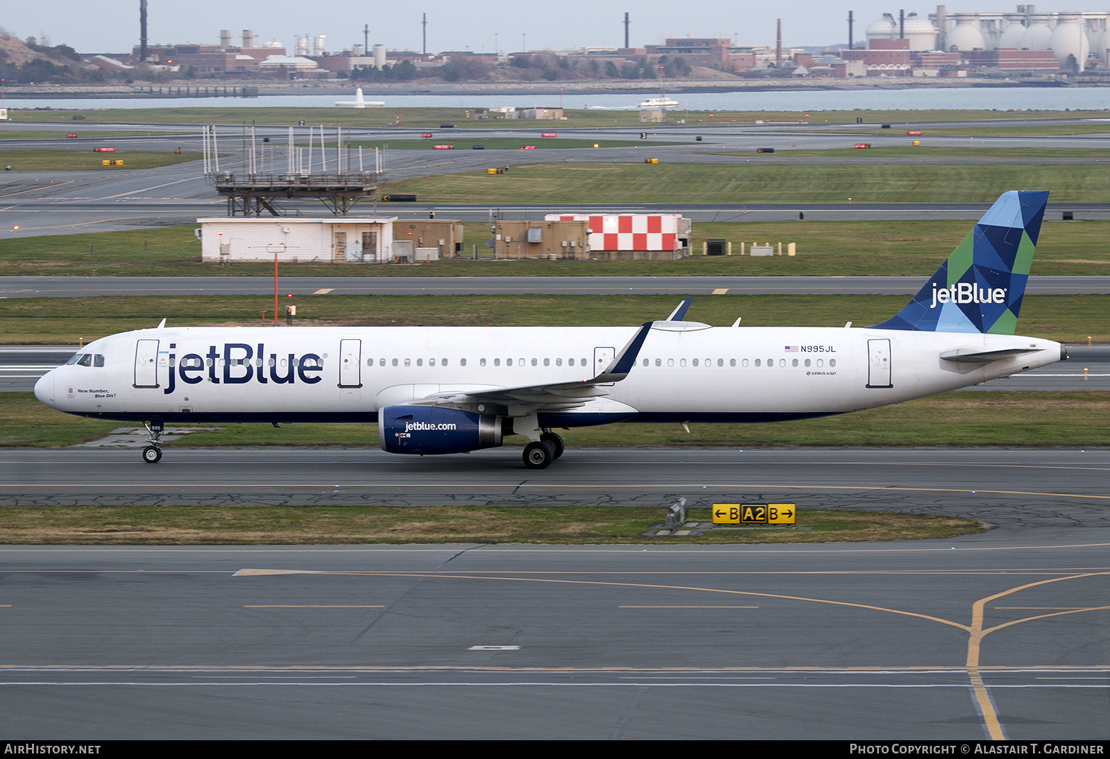 Aircraft Photo of N995JL | Airbus A321-231 | JetBlue Airways | AirHistory.net #850133