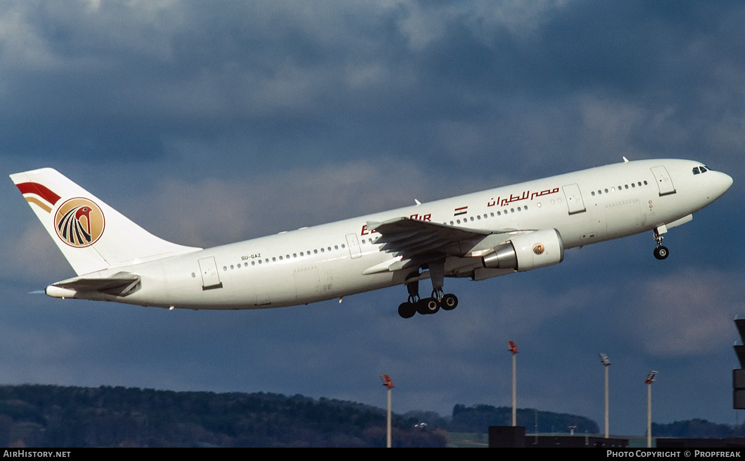 Aircraft Photo of SU-GAZ | Airbus A300B4-622R | EgyptAir | AirHistory.net #850145