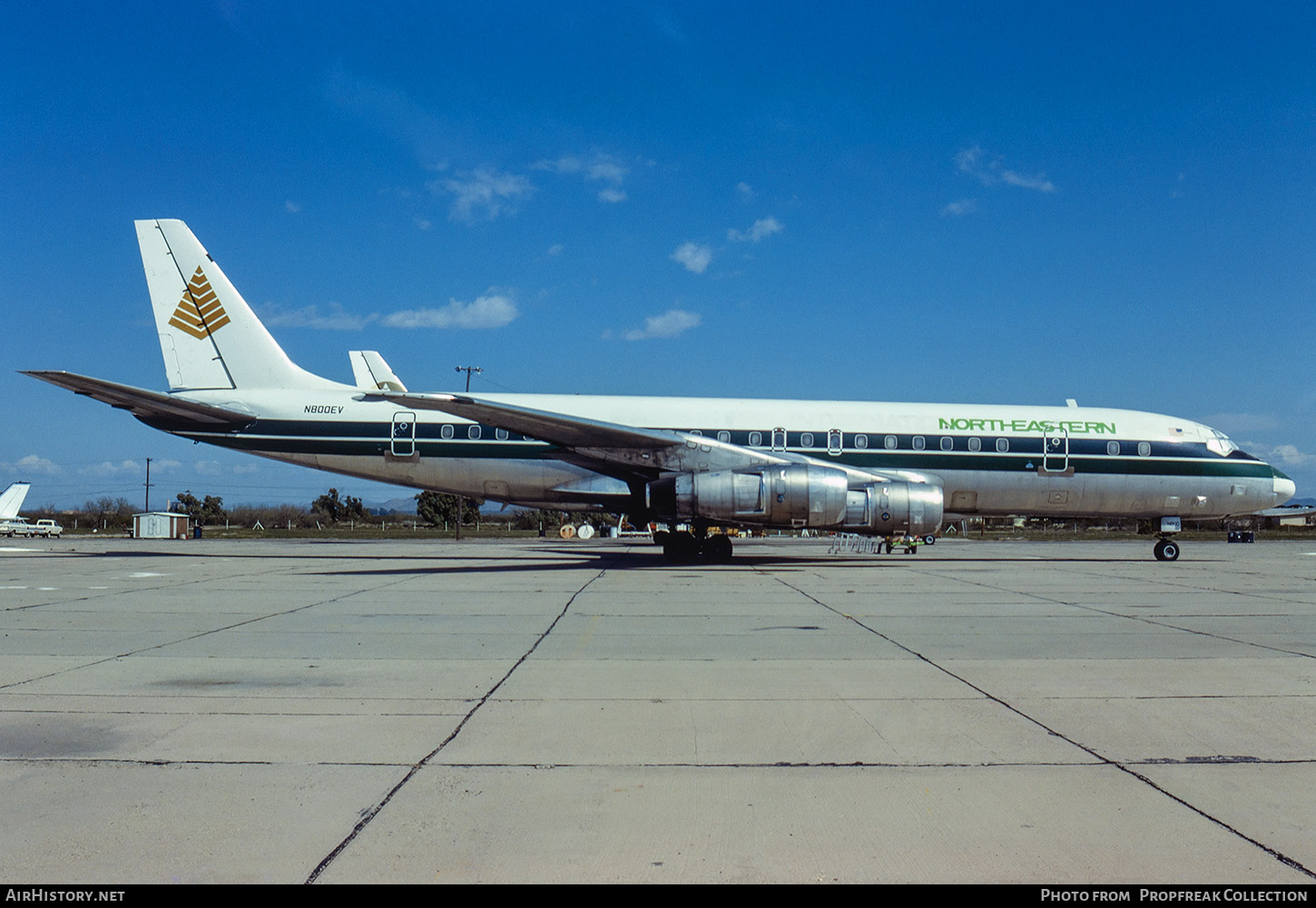Aircraft Photo of N800EV | Douglas DC-8-52 | Northeastern International Airways | AirHistory.net #850159