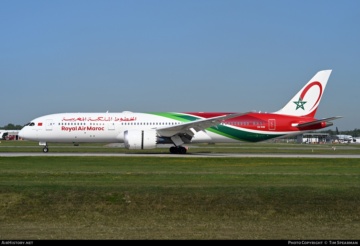 Aircraft Photo of CN-RHB | Boeing 787-9 Dreamliner | Royal Air Maroc - RAM | AirHistory.net #850169