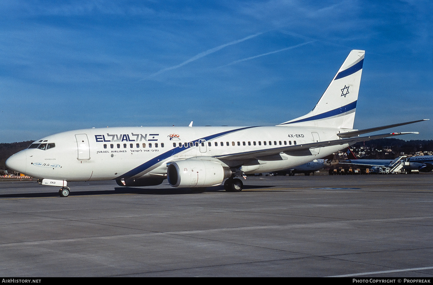Aircraft Photo of 4X-EKD | Boeing 737-758 | El Al Israel Airlines | AirHistory.net #850177