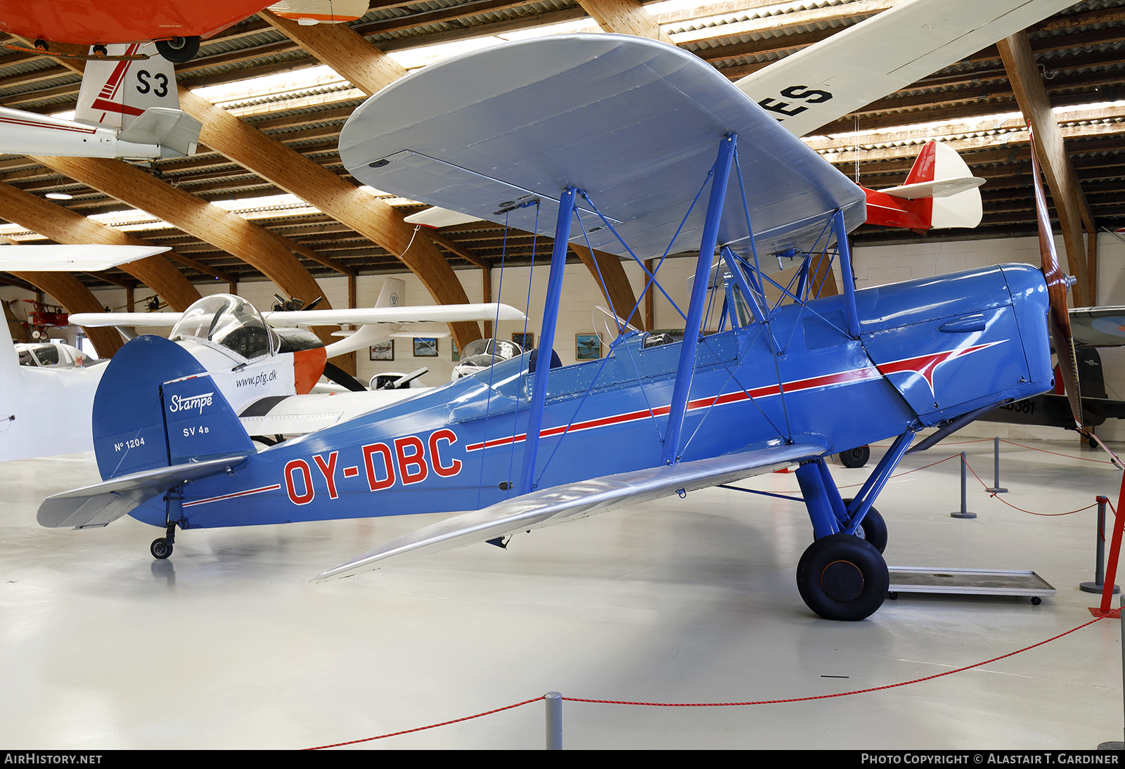 Aircraft Photo of OY-DBC | Stampe-Vertongen SV-4B | AirHistory.net #850192