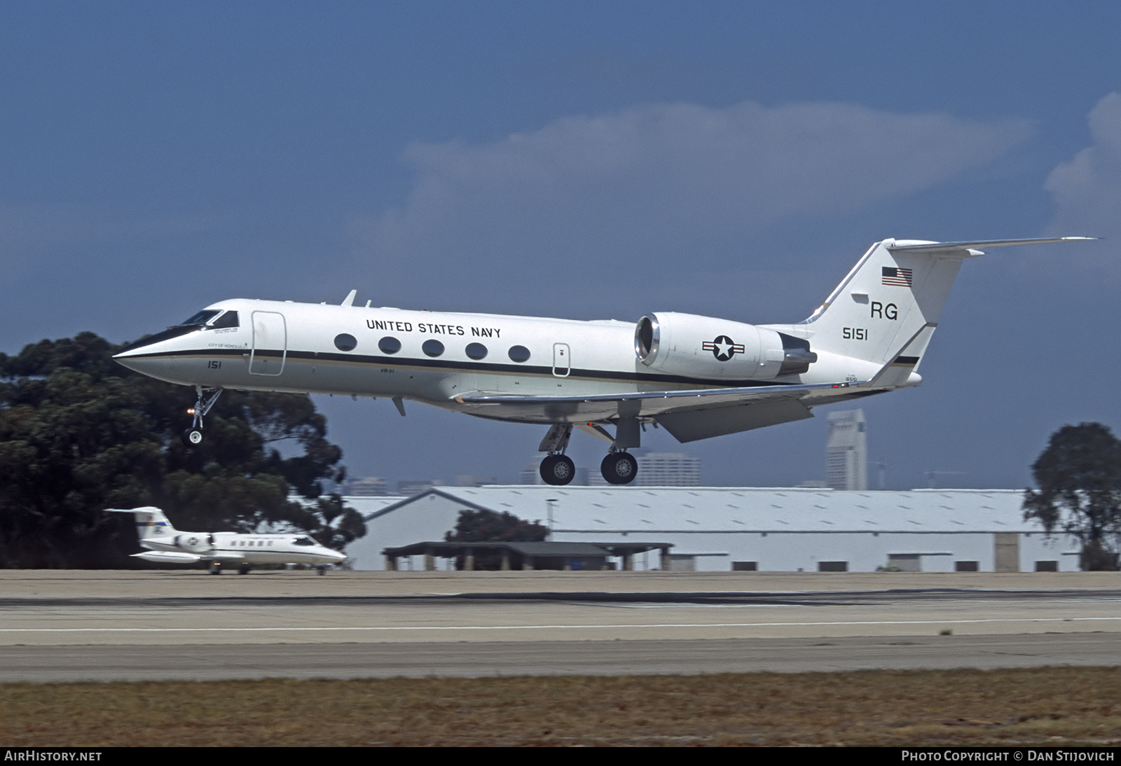 Aircraft Photo of 165151 / 5151 | Gulfstream Aerospace C-20G Gulfstream IV (G-IV) | USA - Navy | AirHistory.net #850212