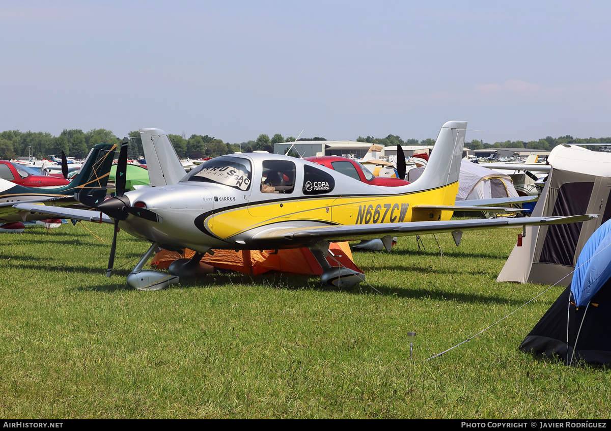 Aircraft Photo of N667CW | Cirrus SR-22 G5-GTS | AirHistory.net #850216