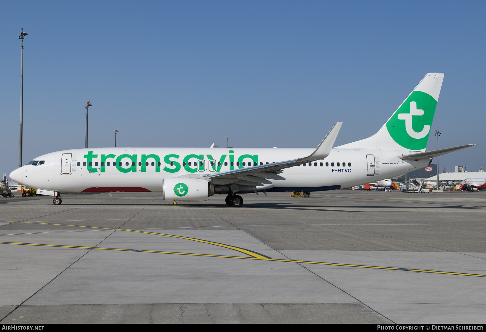 Aircraft Photo of F-HTVC | Boeing 737-8K2 | Transavia | AirHistory.net #850217