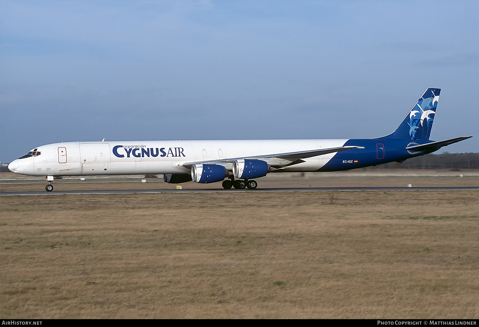 Aircraft Photo of EC-IGZ | McDonnell Douglas DC-8-73CF | Cygnus Air | AirHistory.net #850226