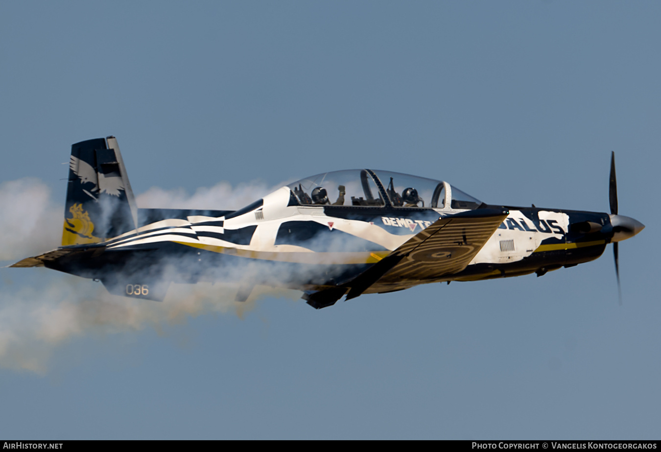 Aircraft Photo of 036 | Raytheon T-6A/NTA Texan II | Greece - Air Force | AirHistory.net #850231