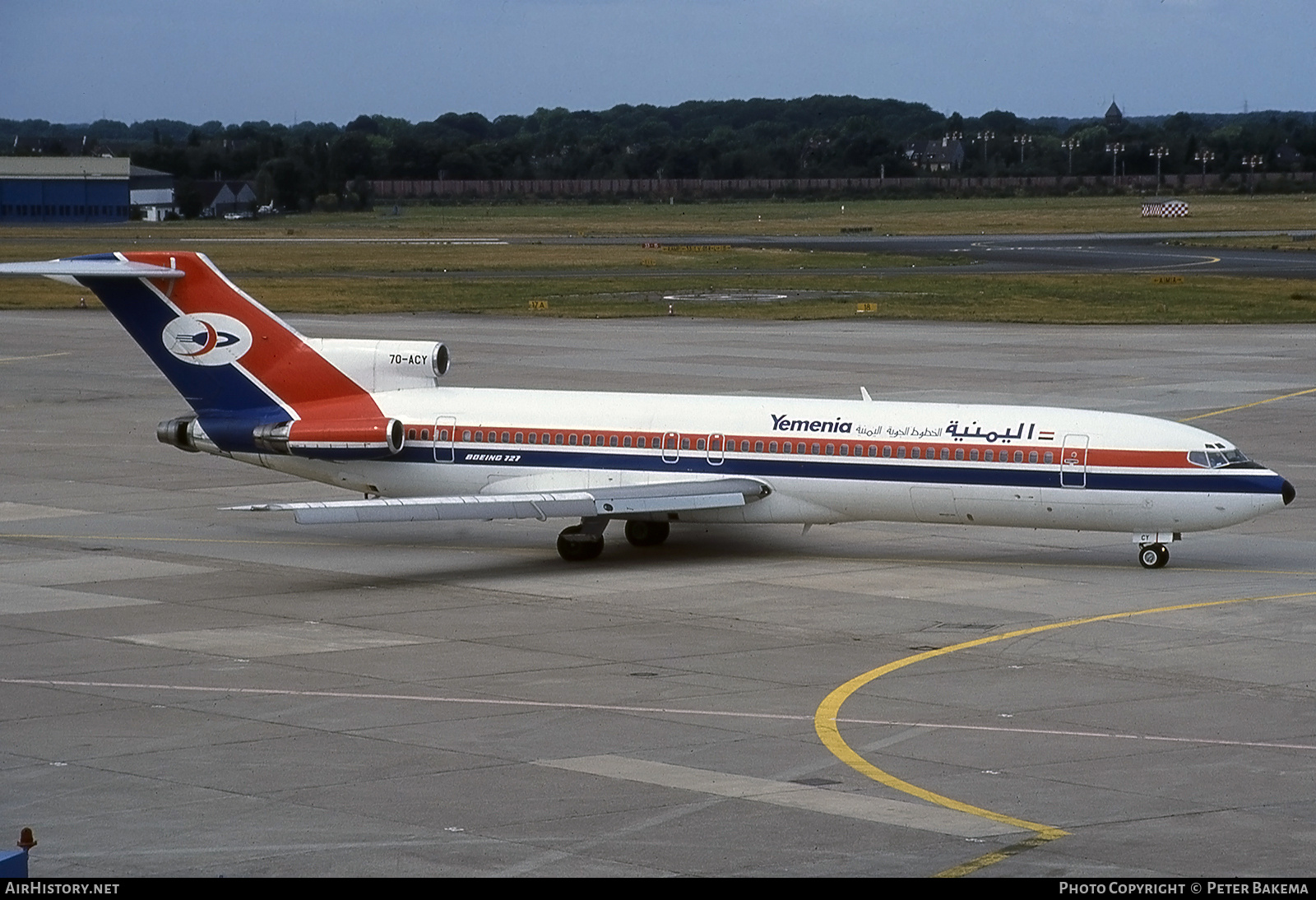 Aircraft Photo of 7O-ACY | Boeing 727-2N8/Adv | Yemenia - Yemen Airways | AirHistory.net #850233