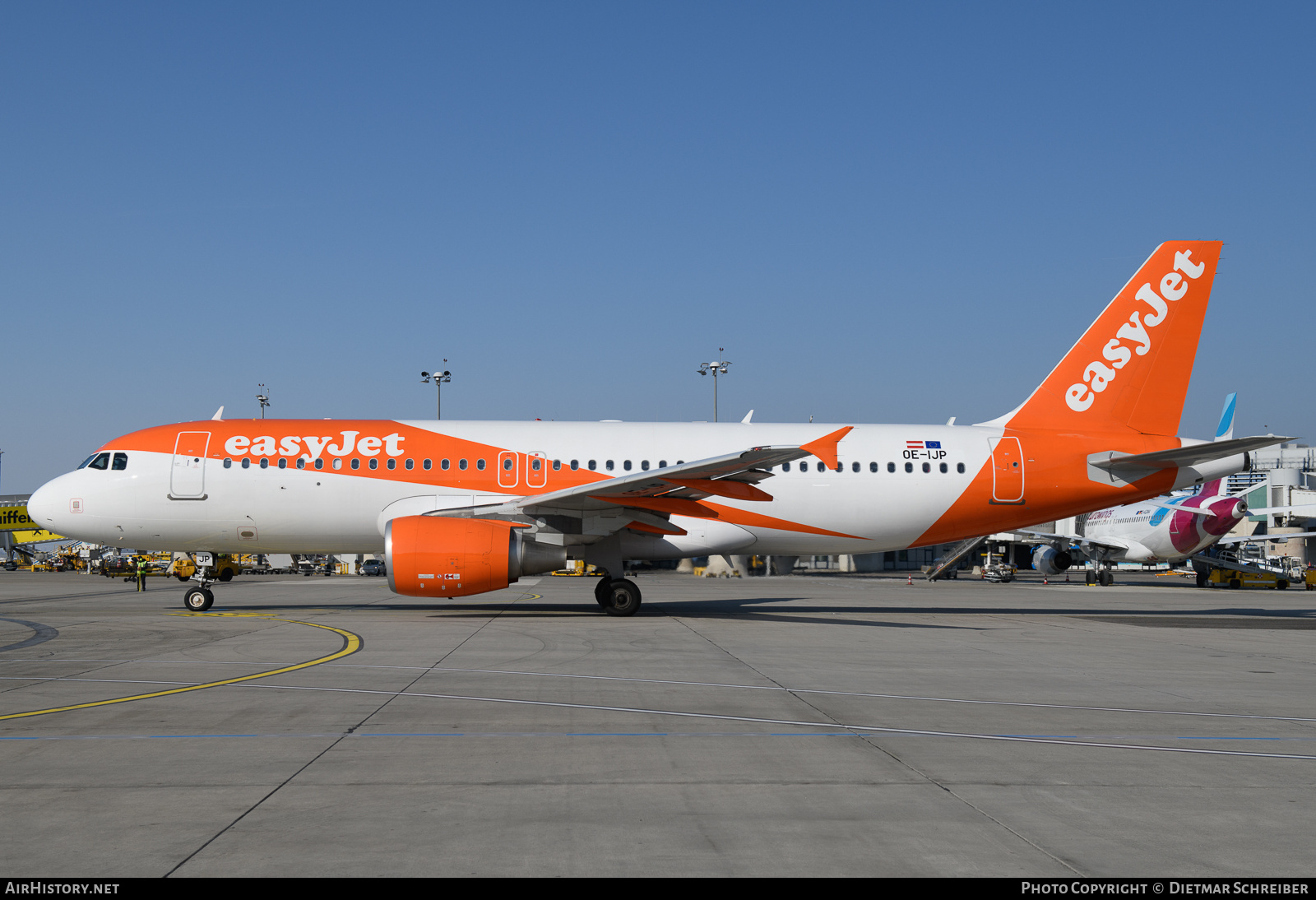 Aircraft Photo of OE-IJP | Airbus A320-214 | EasyJet | AirHistory.net #850249