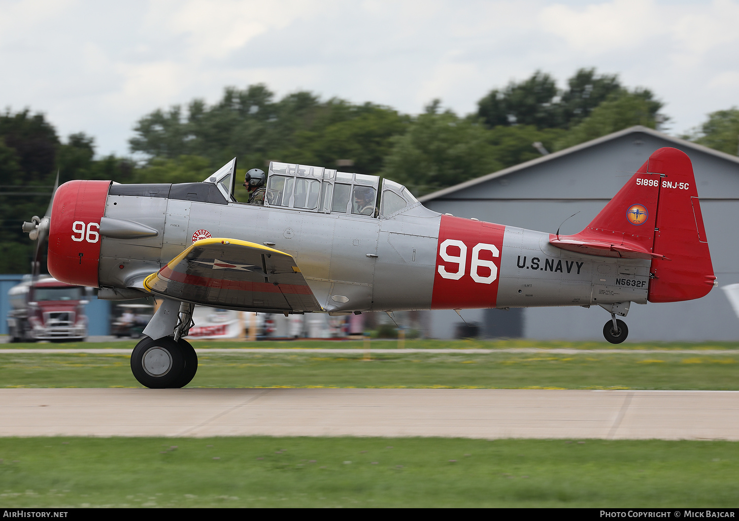 Aircraft Photo of N5632F / 51896 | North American SNJ-5C Texan | USA - Navy | AirHistory.net #850252