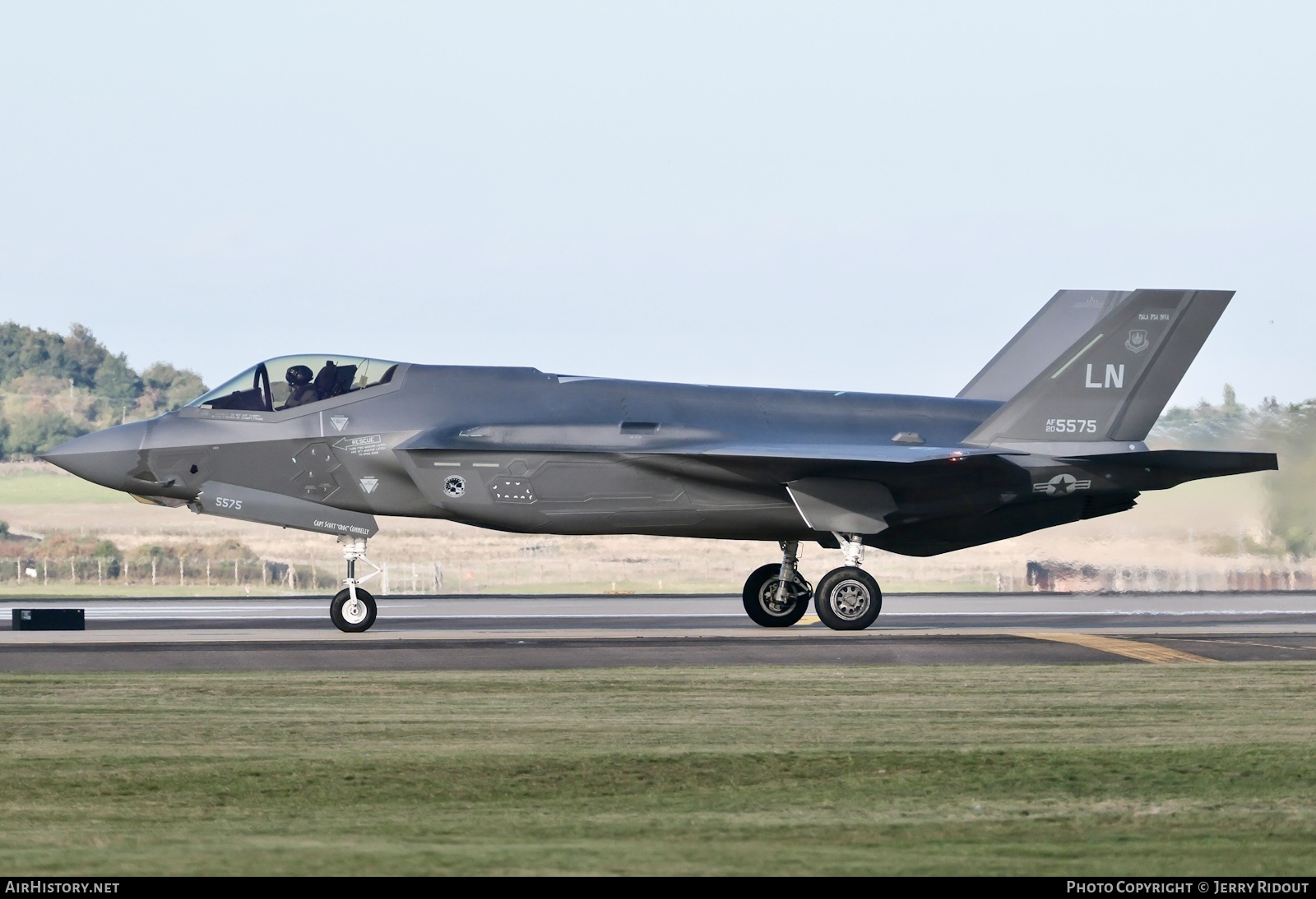 Aircraft Photo of 20-5575 / AF20-5575 | Lockheed Martin F-35A Lightning II | USA - Air Force | AirHistory.net #850256