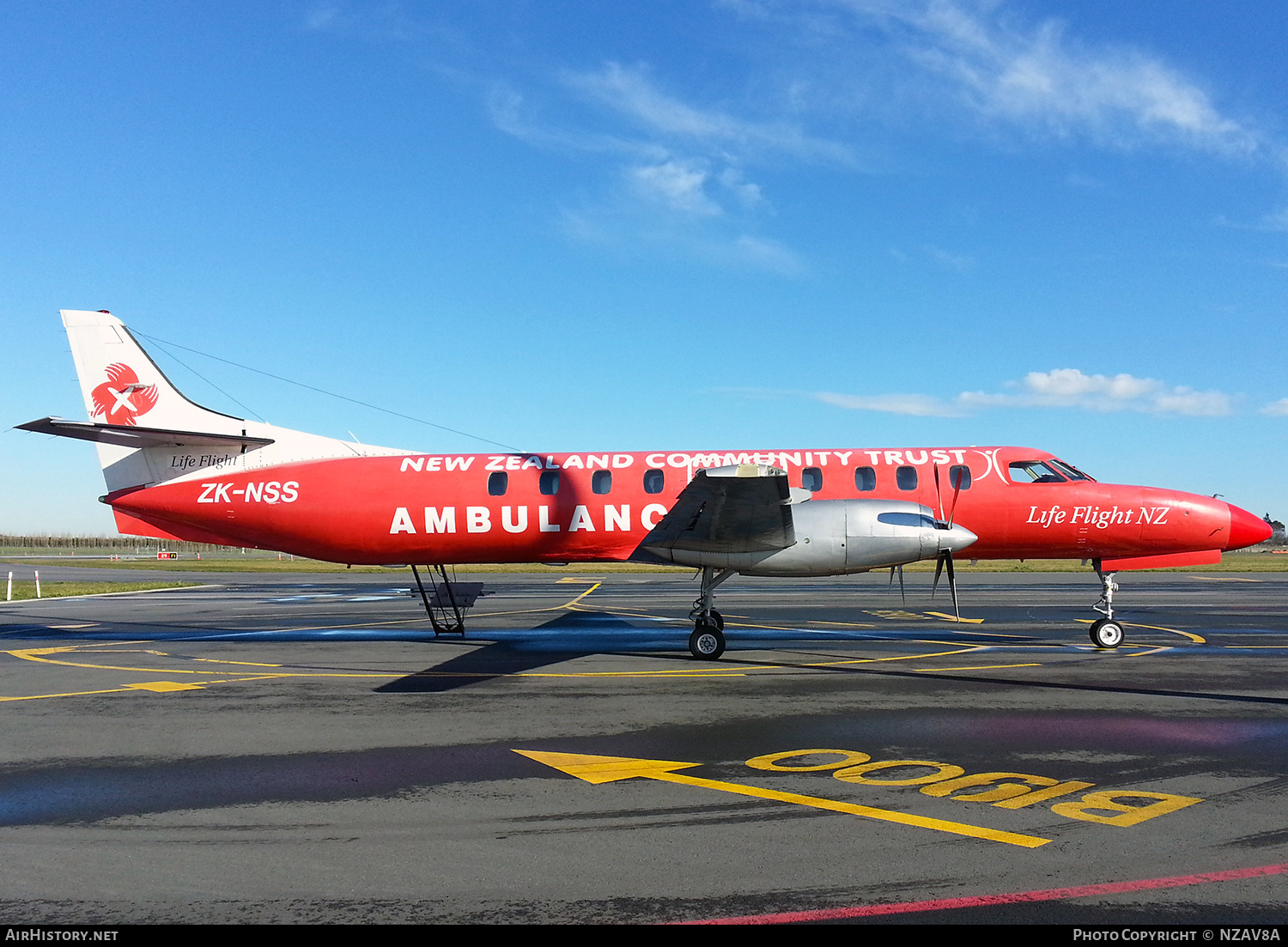 Aircraft Photo of ZK-NSS | Fairchild SA-227AC Metro III | Life Flight | AirHistory.net #850260