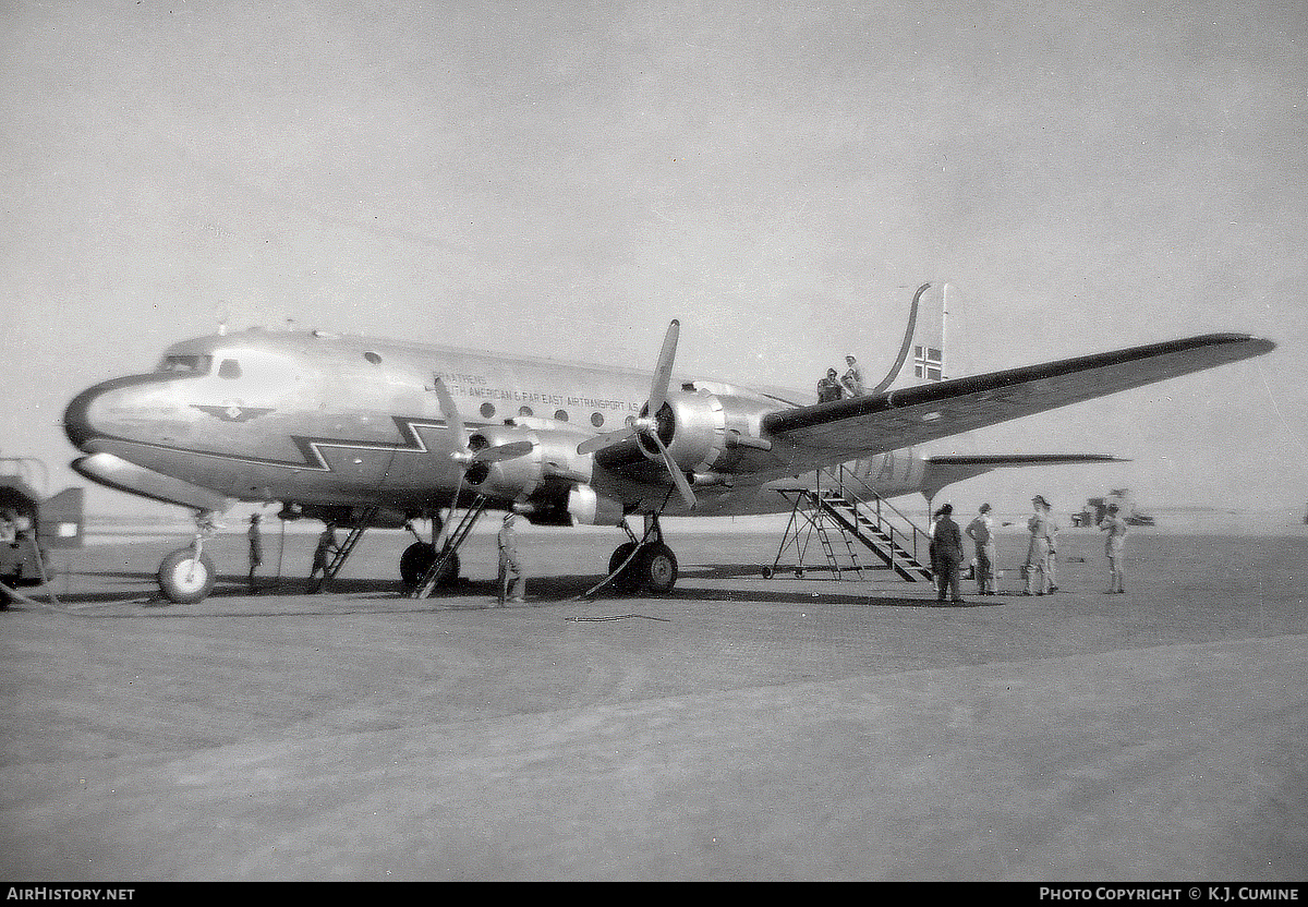 Aircraft Photo of LN-HAT | Douglas C-54A Skymaster | Braathens SAFE | AirHistory.net #850296