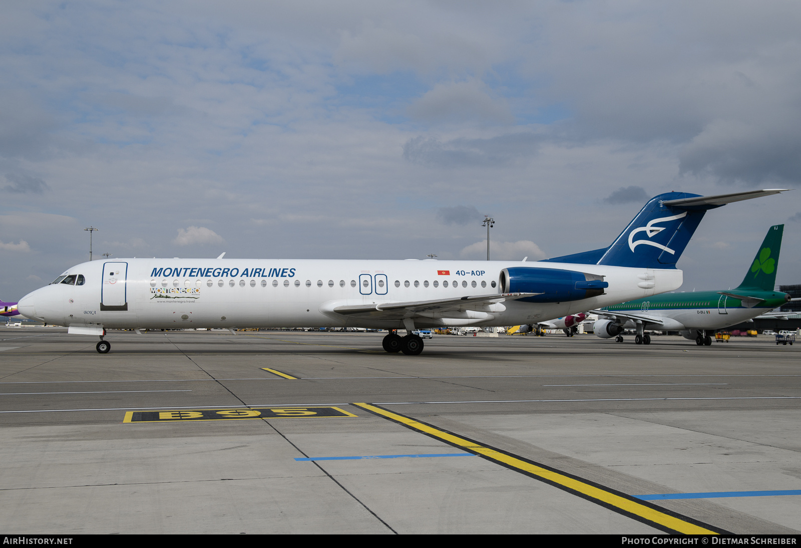 Aircraft Photo of 4O-AOP | Fokker 100 (F28-0100) | Montenegro Airlines | AirHistory.net #850308